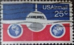 Stamps United States -  Intercambio 0,20 usd 25 centavos 1976