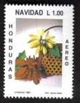 Stamps Honduras -  Navidad