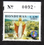 Sellos de America - Honduras -  Jubileo 2000, Juan Pablo II, Peregrino de La Paz