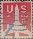 Sellos de America - Estados Unidos -  Intercambio 0,20 usd 11 centavos 1971