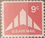 Stamps United States -  Intercambio cr5f 0,20 usd 9 centavos 1971