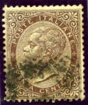 Stamps : Europe : Italy :  Victor Manuel II