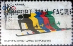 Stamps United States -  Intercambio 0,20 usd 11 centavos 1972