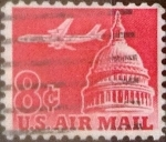 Stamps United States -  Intercambio 0,20 usd 8 centavos 1962