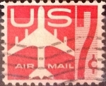 Sellos de America - Estados Unidos -  Intercambio 0,20 usd 7 centavos 1960