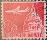Stamps United States -  Intercambio 0,20 usd 8 centavos 1962