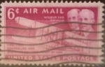 Stamps United States -  Intercambio 0,20 usd 6 centavos 1949