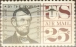 Stamps United States -  Intercambio 0,20 usd 25 centavos 1959
