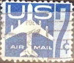Stamps United States -  Intercambio 0,20 usd 7 centavos 1958