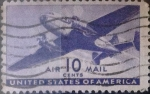Stamps United States -  Intercambio 0,20 usd 10 centavos 1941