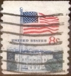 Stamps United States -  Intercambio 0,20 usd 8 centavos 1971