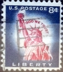 Sellos del Mundo : America : Estados_Unidos : Intercambio jcxs 0,20 usd 8 centavos 1958