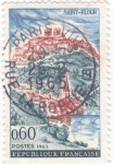 Stamps France -  Panorámica de Saint-Flour