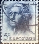 Stamps United States -  Intercambio 0,20 usd 5 centavos 1962