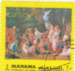 Stamps Bahrain -  Pinturas religiosas