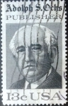 Stamps United States -  Intercambio 0,20 usd 13 centavos 1976