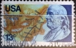 Stamps : America : United_States :  Intercambio 0,20 usd 13 centavos 1976