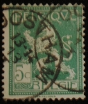 Stamps Belgium -  Standing Lion