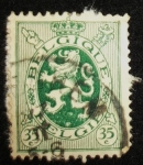 Stamps Belgium -  Heraldic Lion