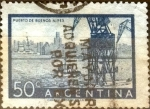 Stamps Argentina -  Intercambio 0,20 usd 50 centavos 1956