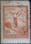 Sellos de America - Argentina -  Intercambio 0,20 usd 1 peso 1970