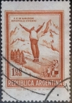 Stamps Argentina -  Intercambio 0,20 usd 1 peso 1970