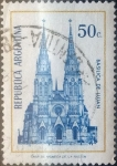 Stamps Argentina -  Intercambio 0,20 usd 50 centavos 1974