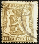 Sellos de Europa - B�lgica -  Escudo de Armas Bélgica