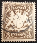 Stamps Europe - Germany -  Escudo de Armas Bavaria