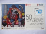 Stamps Venezuela -  50 Años de la Fundación de la OPEP - Los Constructores del Sueño,Autor:Régulo Pérez,2010