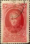Stamps Argentina -  Intercambio 0,25 usd 5 centavos 1910