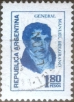 Stamps Argentina -  Intercambio 0,20 usd 1,80 pesos 1974