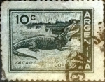 Stamps Argentina -  Intercambio 0,20 usd 10 centavos 1959
