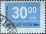 Stamps Argentina -  Intercambio 0,20 usd 30 pesos 1976