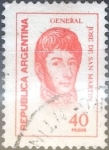 Stamps Argentina -  Intercambio 0,20 usd 40 pesos 1977