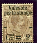 Stamps Europe - Italy -  Valevole per le stampe