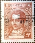 Sellos de America - Argentina -  Intercambio 0,20 usd 5 centavos 1935