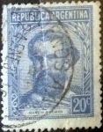 Stamps Argentina -  Intercambio 0,20 usd 20 centavos 1936