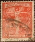 Stamps Argentina -  Intercambio 0,20 usd 5 centavos 1921