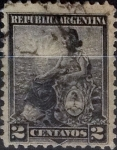 Stamps Argentina -  Intercambio 0,30 usd 2 centavos 1899