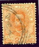 Stamps Italy -  Humberto I