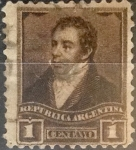 Sellos de America - Argentina -  Intercambio 0,20 usd 1 centavo 1892