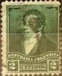 Sellos de America - Argentina -  Intercambio 0,30 usd 2 centavos 1892