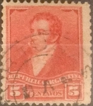 Stamps Argentina -  Intercambio 0,30 usd 5 centavos 1892