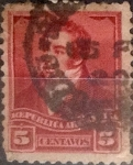 Stamps Argentina -  Intercambio 0,30 usd 5 centavos 1892