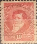 Stamps Argentina -  Intercambio 0,50 usd 10 centavos 1892