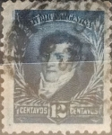 Stamps Argentina -  Intercambio 0,50 usd 12 centavos 1893