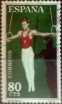 Stamps Spain -  Intercambio ma3s 0,20 usd 80 céntimos 1960