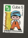 Stamps Cuba -  1er Aniv Banco Popular del Ahorro