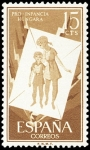 Stamps Spain -  ESPAÑA SEGUNDO CENTENARIO NUEV Nº 1201 ** 15C CASTAÑO CLARO